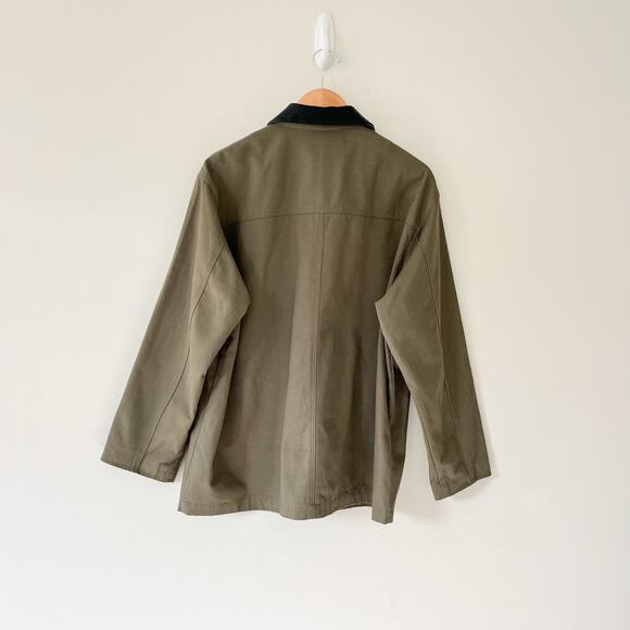 Rag & Bone NWT Light Olive Green Cassandra Chore Coat Barn Jacket, Size Medium - Picture 2 of 12